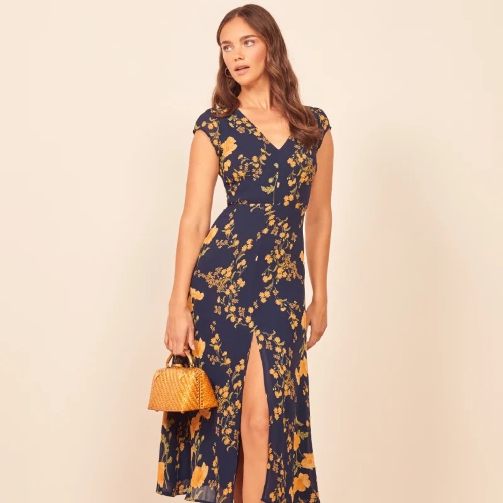 Reformation Wellfleet dress in Bernadette size 0